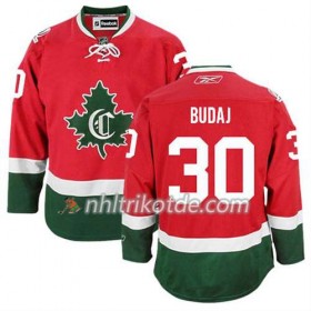 Reebok Montreal Canadiens Trikot Peter Budaj 30 Ausweich Rot - Herren