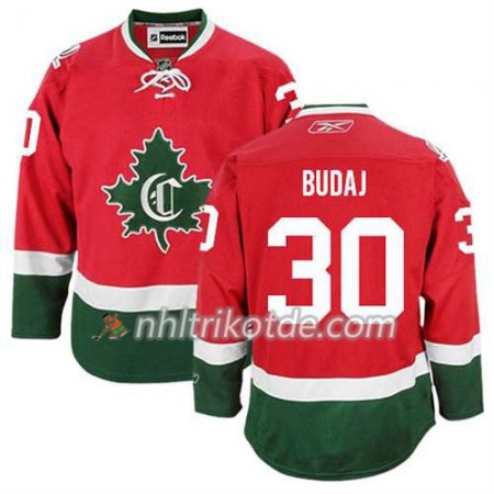 Reebok Montreal Canadiens Trikot Peter Budaj 30 Ausweich Rot - Herren