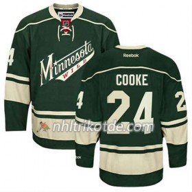 Reebok Minnesota Wild Trikot Matt Cooke #24 Ausweich Grün - Herren