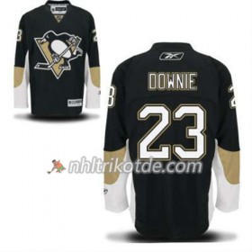 Reebok Pittsburgh Penguins Trikot Steve Downie 23 Schwarz Heim - Herren