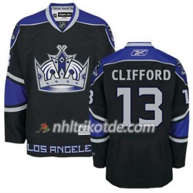 Reebok Los Angeles Kings Trikot Kyle Clifford #13 Premier Ausweich Schwarz - Dame
