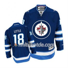 Reebok Winnipeg Jets Trikot Bryan Little #18 Heim Blau - Herren