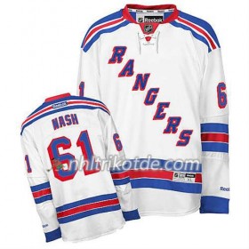 Reebok New York Rangers Trikot Rick Nash #61 Auswärts Weiß - Herren