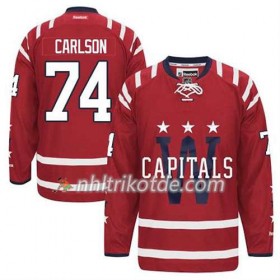 Reebok Washington Capitals Trikot John Carlson #74 2015 Winter Classic Rot - Herren