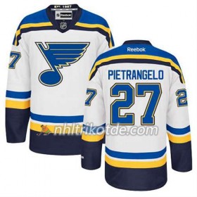 Reebok St. Louis Blues Trikot Alex Pietrangelo #27 Auswärts Weiß - Herren