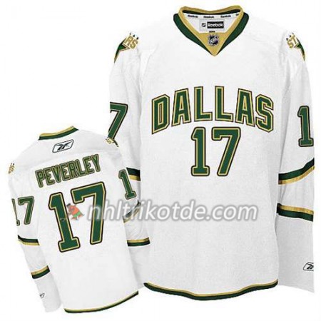 Reebok Dallas Stars Trikot Rich Peverley #17 Ausweich Weiß - Herren