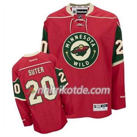 Reebok Minnesota Wild Trikot Ryan Suter #20 Heim Rot - Herren