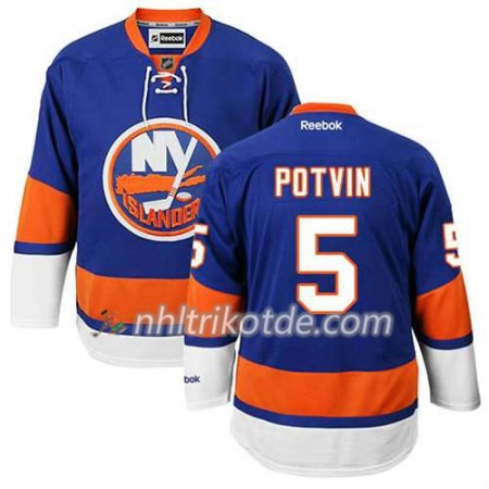 Reebok New York Islanders Trikot Denis Potvin #5 Heim Blau - Herren