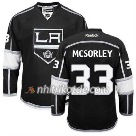 Reebok Los Angeles Kings Trikot Marty Mcsorley #33 Premier Heim Schwarz - Dame
