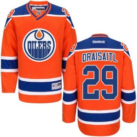 Reebok Edmonton Oilers Trikot Leon Draisaitl #29 Ausweich Orange - Herren