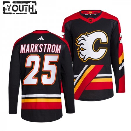 Calgary Flames Trikot Jacob Markstrom 25 Adidas 2022-23 Schwarz Reverse ...