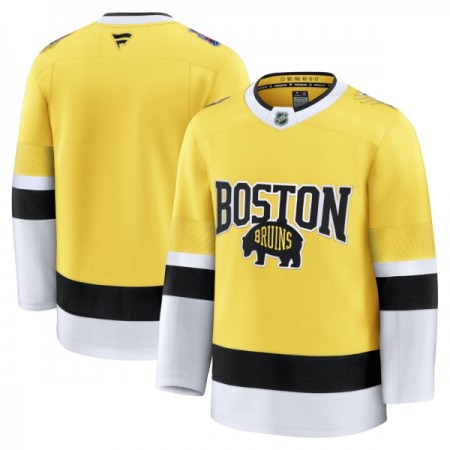Boston Bruins Trikot Custom Fanatics NHL Stadium Series Premium 2025-26 Gold - Herren Boston Bruins Trikot Custom Fanatics NHL Stadium Series Premium 2025-26 Gold - Herren