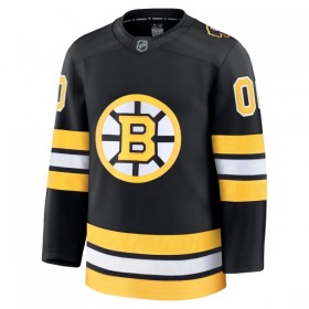 Boston Bruins Trikot Custom Fanatics Premium 2025-26 Schwarz Heim - Herren