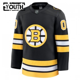 Boston Bruins Trikot Custom Fanatics Premium 2025-26 Schwarz Heim - Kinder