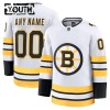 Boston Bruins Trikot Custom Fanatics Premium 2025-26 Weiss Auswärts - Kinder Boston Bruins Trikot Custom Fanatics Premium 2025-26 Weiss Auswärts - Kinder