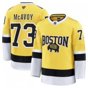 Boston Bruins Trikot Fanatics NHL Stadium Series Premium Charlie Mcavoy 2025-26 Gold - Herren
