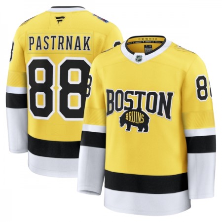 Boston Bruins Trikot Fanatics NHL Stadium Series Premium David Pastrnak 2025-26 Gold - Herren Boston Bruins Trikot Fanatics NHL Stadium Series Premium David Pastrnak 2025-26 Gold - Herren
