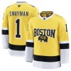 Boston Bruins Trikot Fanatics NHL Stadium Series Premium Jeremy Swayman 2025-26 Gold - Herren Boston Bruins Trikot Fanatics NHL Stadium Series Premium Jeremy Swayman 2025-26 Gold - Herren
