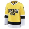 Boston Bruins Trikot Fanatics NHL Stadium Series Premium Jeremy Swayman 2025-26 Gold - Herren