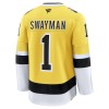 Boston Bruins Trikot Fanatics NHL Stadium Series Premium Jeremy Swayman 2025-26 Gold - Herren