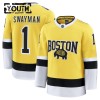 Boston Bruins Trikot Fanatics NHL Stadium Series Premium Jeremy Swayman 2025-26 Gold - Kinder Boston Bruins Trikot Fanatics NHL Stadium Series Premium Jeremy Swayman 2025-26 Gold - Kinder