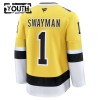 Boston Bruins Trikot Fanatics NHL Stadium Series Premium Jeremy Swayman 2025-26 Gold - Kinder