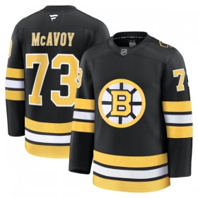 Boston Bruins Trikot Fanatics Premium Charlie Mcavoy 2025-26 Schwarz Heim - Herren