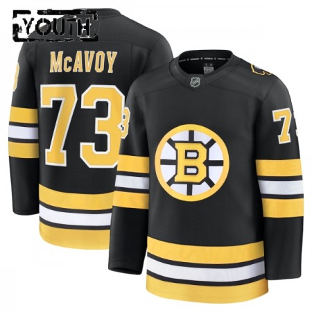 Boston Bruins Trikot Fanatics Premium Charlie Mcavoy 2025-26 Schwarz Heim - Kinder Boston Bruins Trikot Fanatics Premium Charlie Mcavoy 2025-26 Schwarz Heim - Kinder