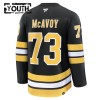 Boston Bruins Trikot Fanatics Premium Charlie Mcavoy 2025-26 Schwarz Heim - Kinder