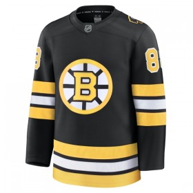 Boston Bruins Trikot Fanatics Premium David Pastrnak 2025-26 Schwarz Heim - Herren