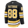 Boston Bruins Trikot Fanatics Premium David Pastrnak 2025-26 Schwarz Heim - Herren