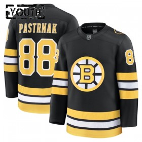 Boston Bruins Trikot Fanatics Premium David Pastrnak 2025-26 Schwarz Heim - Kinder