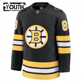 Boston Bruins Trikot Fanatics Premium David Pastrnak 2025-26 Schwarz Heim - Kinder