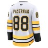 Boston Bruins Trikot Fanatics Premium David Pastrnak 2025-26 Weiss Auswärts - Herren