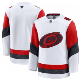 Carolina Hurricanes Trikot Custom Fanatics Premium 2025-26 Weiss Auswärts - Herren