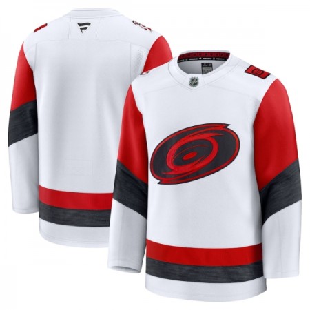 Carolina Hurricanes Trikot Custom Fanatics Premium 2025-26 Weiss Auswärts - Herren Carolina Hurricanes Trikot Custom Fanatics Premium 2025-26 Weiss Auswärts - Herren