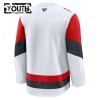 Carolina Hurricanes Trikot Custom Fanatics Premium 2025-26 Weiss Auswärts - Kinder