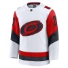 Carolina Hurricanes Trikot Fanatics Premium Sebastian Aho 2025-26 Weiss Auswärts - Herren