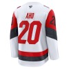 Carolina Hurricanes Trikot Fanatics Premium Sebastian Aho 2025-26 Weiss Auswärts - Herren