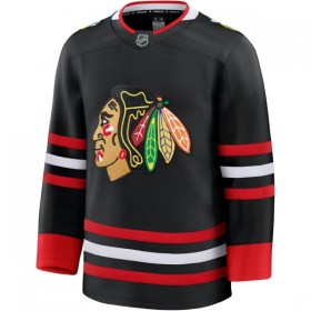 Chicago Blackhawks Trikot Custom Fanatics Premium 2025-26 Schwarz Ausweich - Herren