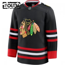 Chicago Blackhawks Trikot Custom Fanatics Premium 2025-26 Schwarz Ausweich - Kinder