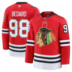 Chicago Blackhawks Trikot Fanatics Centennial Premium Connor Bedard 2025-26 Rot - Herren
