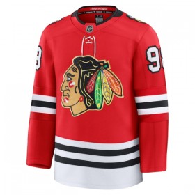 Chicago Blackhawks Trikot Fanatics Centennial Premium Connor Bedard 2025-26 Rot - Herren