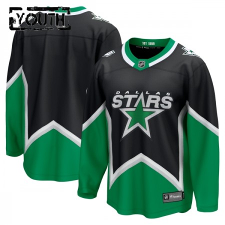 Dallas Stars Trikot Custom Fanatics Premium 2025-26 Schwarz Ausweich - Kinder