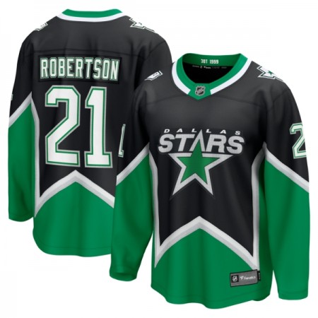 Dallas Stars Trikot Fanatics Premium Jason Robertson 2025-26 Schwarz Ausweich - Herren