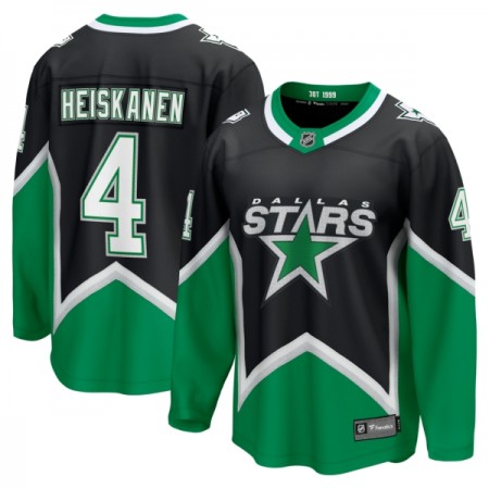 Dallas Stars Trikot Fanatics Premium Miro Heiskanen 2025-26 Schwarz Ausweich - Herren