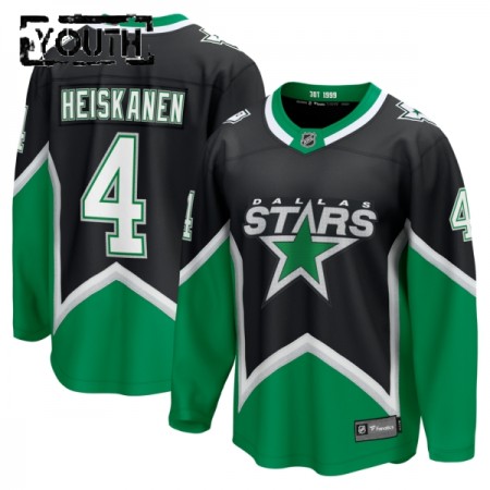 Dallas Stars Trikot Fanatics Premium Miro Heiskanen 2025-26 Schwarz Ausweich - Kinder