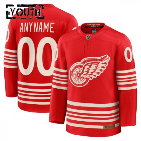 Detroit Red Wings Trikot Custom Fanatics Centennial Premium 2025-26 Rot - Kinder Detroit Red Wings Trikot Custom Fanatics Centennial Premium 2025-26 Rot - Kinder