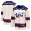 Edmonton Oilers Trikot Custom Fanatics Premium 2025-26 Weiss Ausweich - Herren Edmonton Oilers Trikot Custom Fanatics Premium 2025-26 Weiss Ausweich - Herren