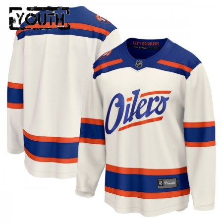 Edmonton Oilers Trikot Custom Fanatics Premium 2025-26 Weiss Ausweich - Kinder Edmonton Oilers Trikot Custom Fanatics Premium 2025-26 Weiss Ausweich - Kinder